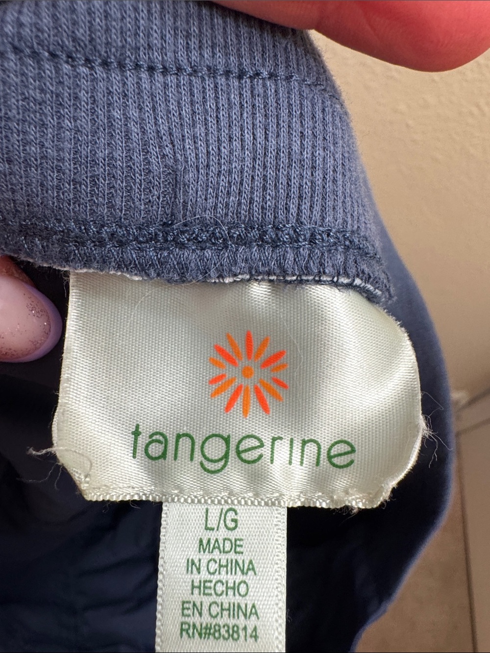 Tangerine Navy Shorts - Picture 2 of 3